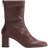 H&M Ladies Red Ankle-high sock boots
