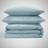 Dunelm Soft & Cosy Cotton Duvet Cover Blue (200x135cm)