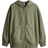 H&M Oversized Zip Through Hoodie - Khaki Green