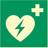 Skilt AED Hjertestarter 132030