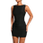 Shein Minimalist Daily Party Mini Bodycon Dress - Red