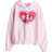 H&M Oversized Printed Hoodie - Light Pink/The Powerpuff Girls