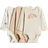 H&M Trikåbody Med Tryck - Beige/Djur