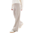 Bershka Petite Tailored Trouser - Beige Melange/Neutral