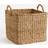 H&M Large Braided Storage - Beige Basket 35cm