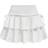 Shein Tween Girl Streetwear Style Knitted Skirt - White