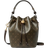 Tory Burch T Monogram Coated Canvas Mini Bucket Bag - French Press