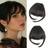 Shein 6-Inch Synthetic Bangs Wig Hair Piece