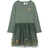 John Lewis Kids' Star Tulle Dress, Forest Green