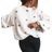 Shein Autumn And Winter Women's Valentine's Day Cute Casual Heart-Patterned Loose-Fit Fashionable Sweater With Round Neck And Long Sleeves