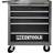 Meec Tools Verktygsvagn 128 delar 62x79x33 cm