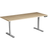 Ergoff Raise-Lower Oak Skrivbord 80x180cm