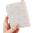 Shein White Base With AllOver Pink Bow Print Short Wallet Creative MultiFunctional Card Holder