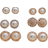 Shein 6pairs/set Faux Pearl Decor Stud Earrings