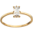 Scrouples Scrouples Standard Baguette ring m. syn. cubic zirkonia kt. Guld