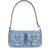 Michael Kors MK Zoe Small Pebbled Leather Pochette - Blue