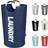 Dokehom 90L Large Laundry Basket Collapsible Dark Blue