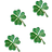 Shein pcs Lucky Green Clover Brooches For Men Fashion Accessories Suitable For Saint Patricks Day