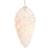 Sirius Celina Cone Snowy White Christmas Tree Ornament 15cm