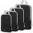 Trassle Double-stitched Compression Travel Packing Organiser 4 Pcs