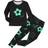 Shein pcsSet Toddler Boys Snug Fit Soccer Graphic Crew Neck Long Sleeve Pajama Set