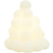 Sirius Evy Snowballs White Stearinljus 9cm 2st