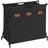 Songmics Laundry Hamper with 2 Sections and X-Frame 135 L