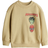 H&M Sweatshirt Mit Print Beige - Print Beige