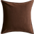 H&M Kuddfodral i Linmix 50x50 Mörkbrun Kuddöverdrag Brun (50x50cm)
