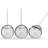 MikaMax Disco Ball Cups Drinksglas 60cl 3stk