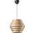 IKEA Dykarklocka Taklampa Vitlaserad Ekfaner Svart 40 cm Pendellampa ∅ 40cm
