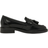 Schuh lina leather tassel loafer flat shoes in black Black EU 36