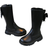 Shein Cute Bowknot Childrens Boots Girls High Tube Boots Toddler Little Kid Thick Bottom Boots Princess Tall Boots Warm Winter Snow Boots