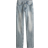 H&M Dame Blå Slim Straight High Jeans
