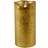 Interstil Blockljus LED Guld Stor LED-ljus 15cm