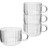 Åhléns Home Rill Tekopp, Kaffekopp 40cl 4st