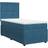 vidaXL mit Matratze Dunkelblau 80x200 cm Boxspringbett 80x200cm