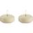Deluxe Homeart LED Flytande Värmeljus 6,1 cm Cream 2-pack LED-ljus 3cm 2st