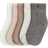 H&M Baby White 5-pack textured-knit socks 5.5-7