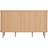 House Nordic Nikko med 2 Låger i Natur L140xB40xH79 Skænk 140x79cm
