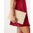 True Decadence Clutch-Taske Med Kuvertlukning Og Perler - Hvid