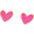 Shein Heart Stud Earrings