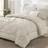 CozyLux Queen in a Bag 7-Pieces Beige All Season Bed Linen Beige (259.1x228.6cm)
