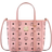 MCM Toni Vi Shopper Tote - Soft Pink