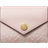 Tory Burch T Monogram Contrast Embossed Small Envelope Wallet - Powder Pink/New Cream