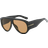 Shein pc Vintage Oversized Pilot Sunglasses Fashion Women For Shades Big Frame Windproof Popular Punk Sun GlassesSchool