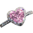 Shein PC Romantic Pink Heart Cubic Zirconia Ring For Women For ValentineS Day Gift Wedding Engagement Anniversary Party Jewelry