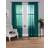 The Mill Shop Voile Slot Top Panels 59W x 63D" 149x160 cm Soft Teal 150x160cm