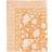 Chamois Duk Indian Rose Orange Bordduk Oransje (230x150cm)