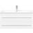 vidaXL Bathroom Sink Cabinet with Built-in Basin Vanity Unit Cupboard White